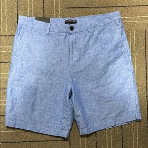 Banana Republic Blue Flat Front Shorts for Effortless Style